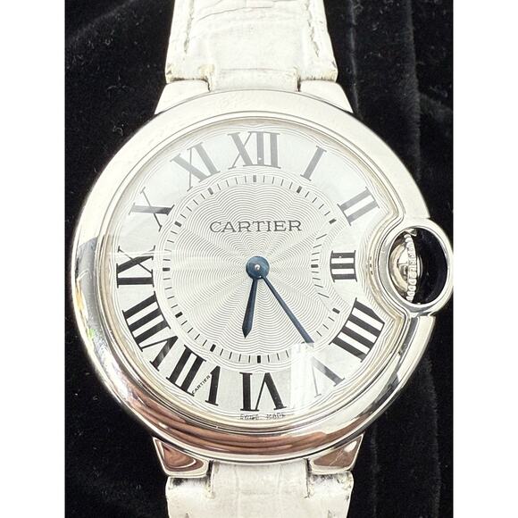 Cartier Ballon Bleu Watch 33 mm 3653 Quartz - Picture 1 of 7